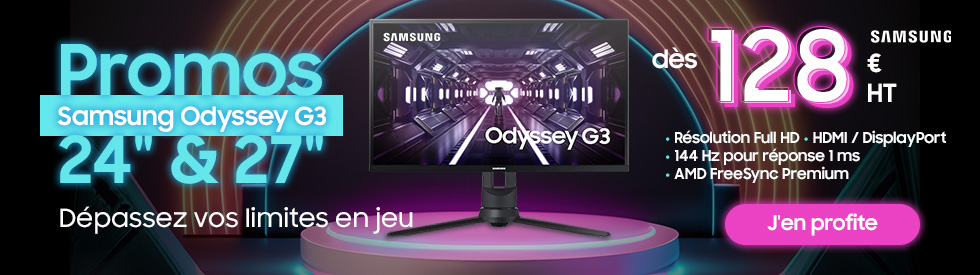 Ecran PC Gamer Incurvé - SAMSUNG - ODYSSEY G6 - G65B S27BG650EU