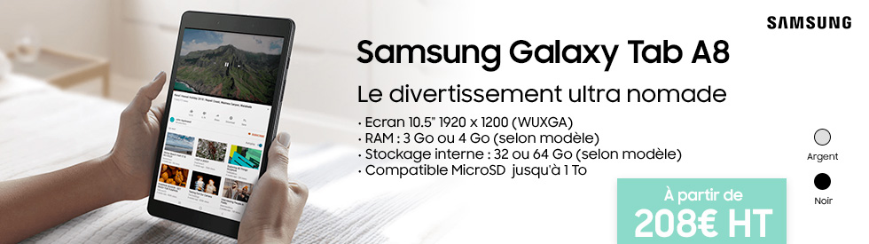 Tablette tactile Galaxy Tab A7 - 8.7 - 32 Go - SM-T220NZSAEUH