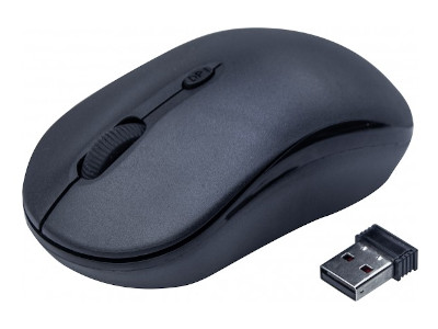 LogiLink Mini souris optiquem sans fil, dongle USB, noir