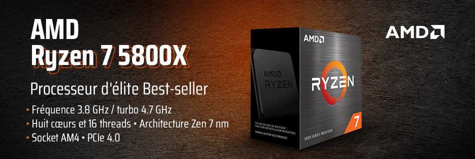AMD Ryzen 5800X : le processeur d'élite pour le gaming toujours