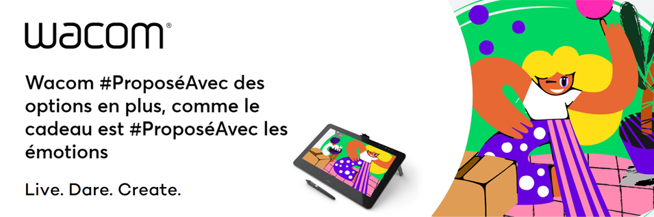 Tablette Wacom Proposée Avec Un Logiciel En Plus Achetez