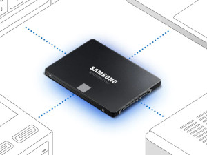 SAMSUNG 870 EVO 2To SATA III 2.5p SSD 560Mo/s read 530Mo/s write